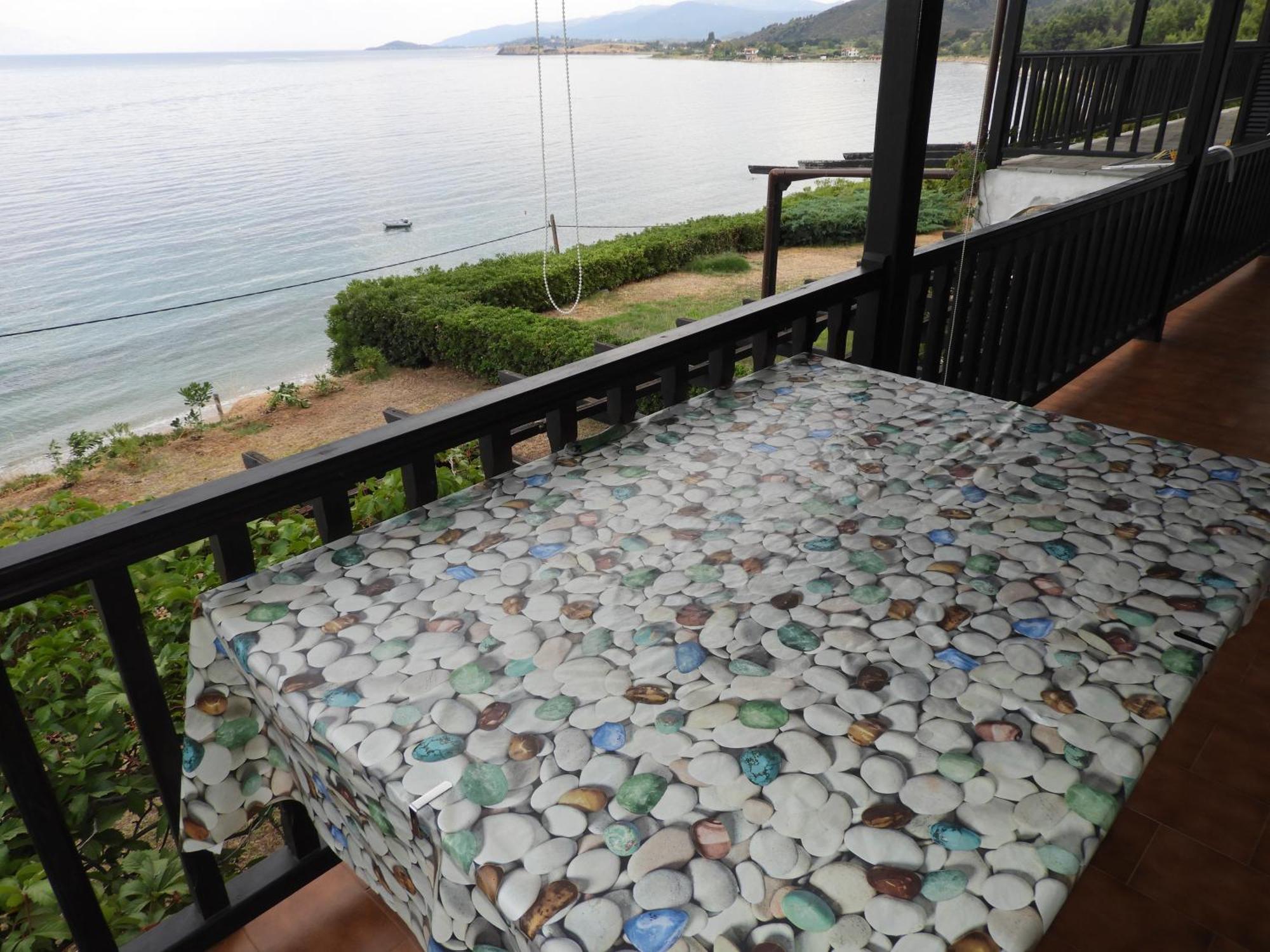 Sangue Blu Beachfront Villa Apartment Ágios Nikólaos Exteriér fotografie