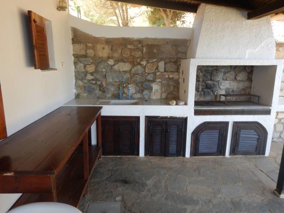 Sangue Blu Beachfront Villa Apartment Ágios Nikólaos Exteriér fotografie
