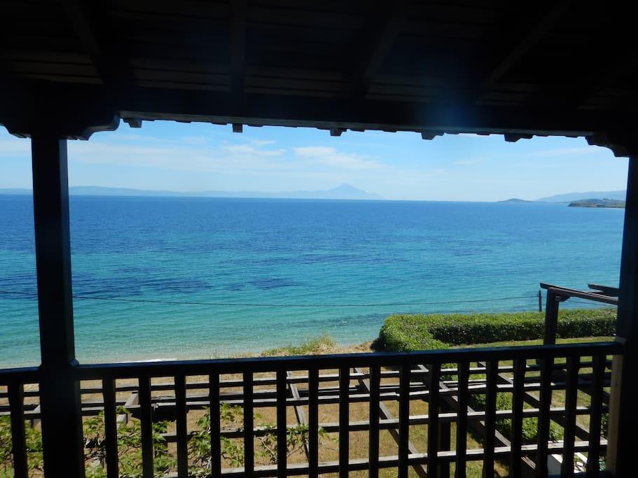 Sangue Blu Beachfront Villa Apartment Ágios Nikólaos Exteriér fotografie