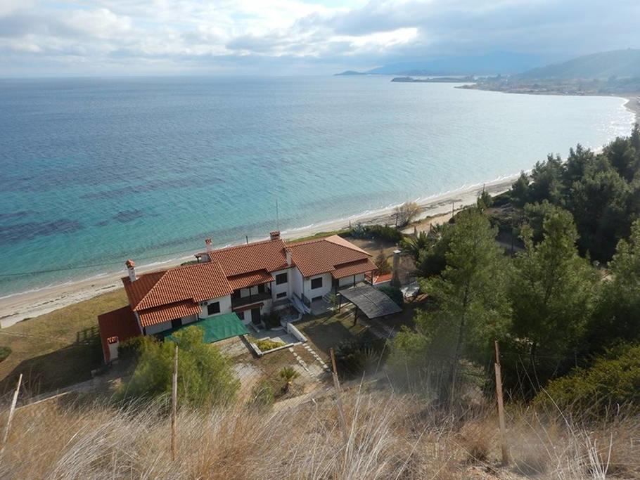 Sangue Blu Beachfront Villa Apartment Ágios Nikólaos Exteriér fotografie